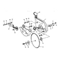 Craftsman 113235330 blade and guard assembly diagram
