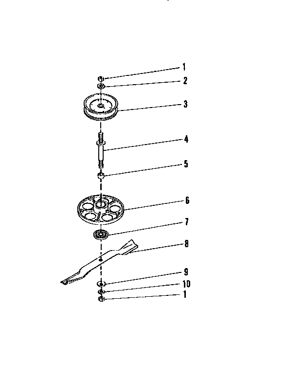 Craftsman 842243290 pulley assembly diagram