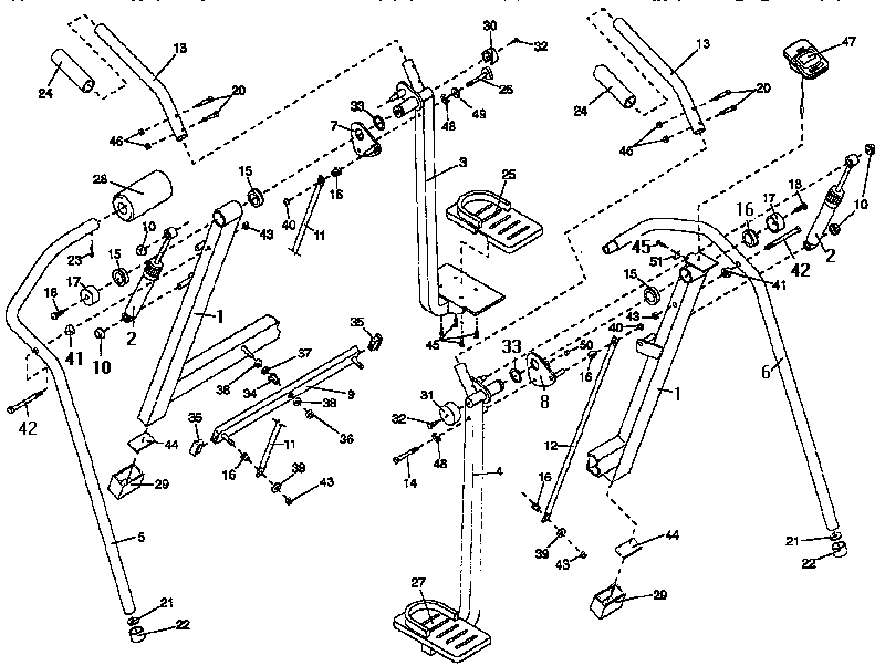 Proform PFAW76070 unit parts diagram