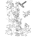 Craftsman 917259581 mower deck diagram