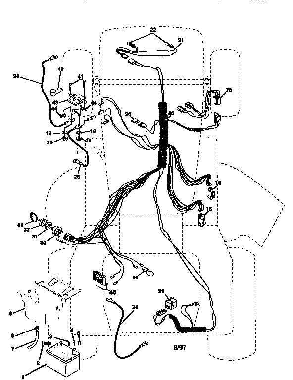 Craftsman 917259522 electrical diagram