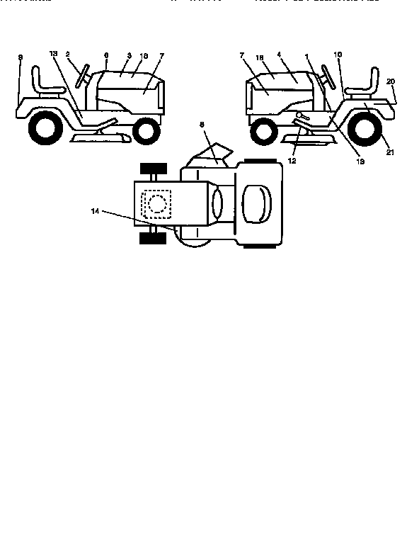Craftsman 917259522 decals diagram