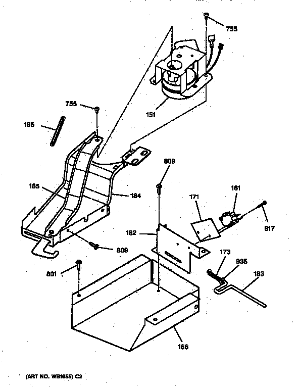 GE JGSP33WEV3WW lock diagram