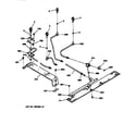 GE JGSP33WEV4WW upper burner parts diagram