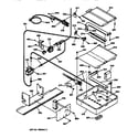GE JGSP33WEV4WW oven burner parts diagram
