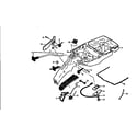 McCulloch PRO MAC 700 MODEL 600116-06 fuel tank diagram