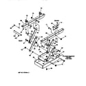 GE ZCG3100VBB-02 rail assembly diagram