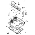 GE JBS07PIY1 control panel & cooktop diagram