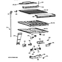 Hotpoint CTX21DAZBRAA compartment separator parts diagram
