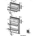 GE CTX14AYZALAD doors diagram