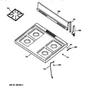 Kenmore 36261021890 cooktop diagram