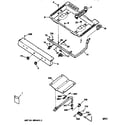 Kenmore 36261028890 gas & burner parts diagram