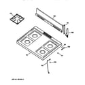 Kenmore 36261028890 cooktop diagram