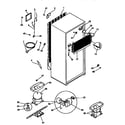 Kenmore 2539668082 unit parts diagram