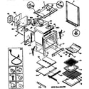 Kenmore 79077478790 body diagram
