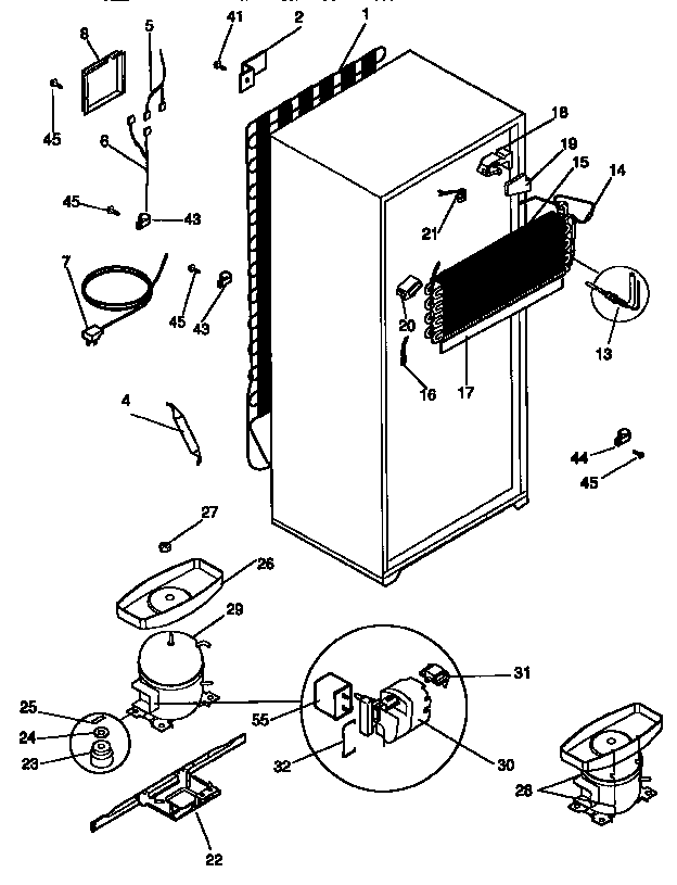 Kenmore 25376847791 unit parts diagram
