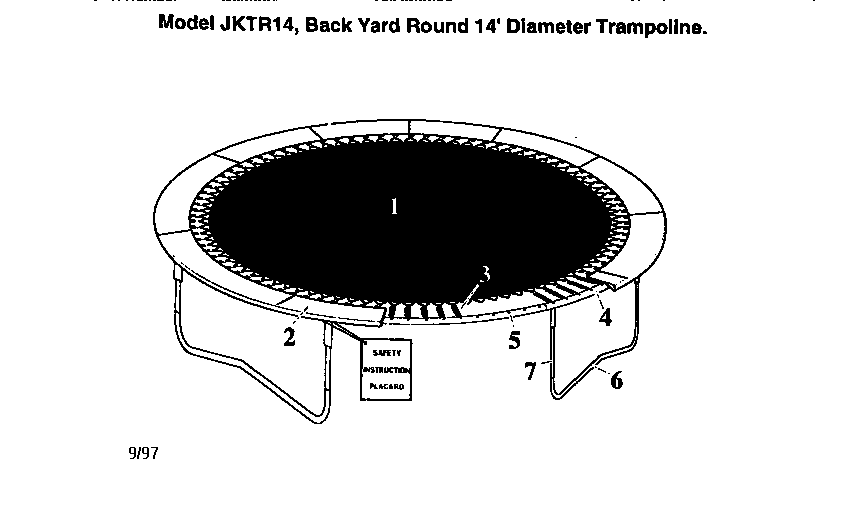 Jumpking JKTR14 unit parts diagram