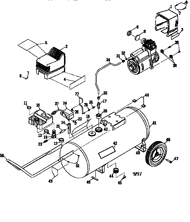 Craftsman 919165300 air compressor diagram