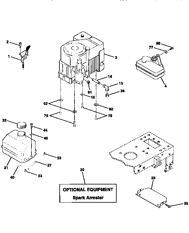 Craftsman 917259555 engine diagram