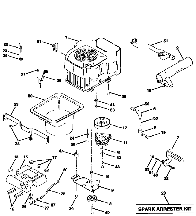 Craftsman 917258912 engine diagram
