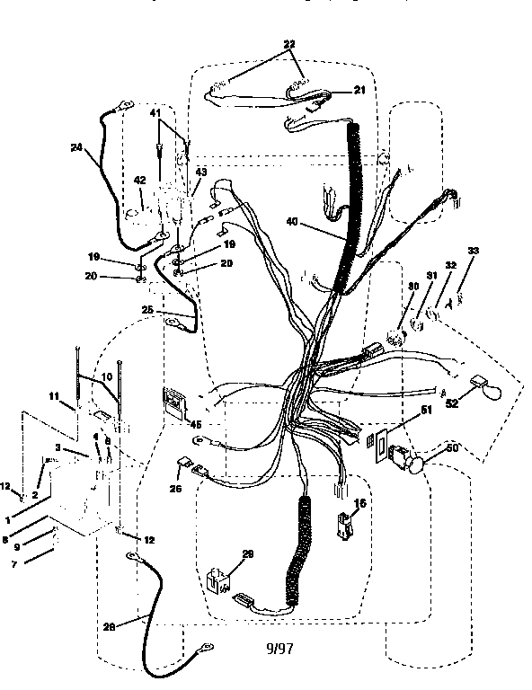 Craftsman 917258872 electrical diagram