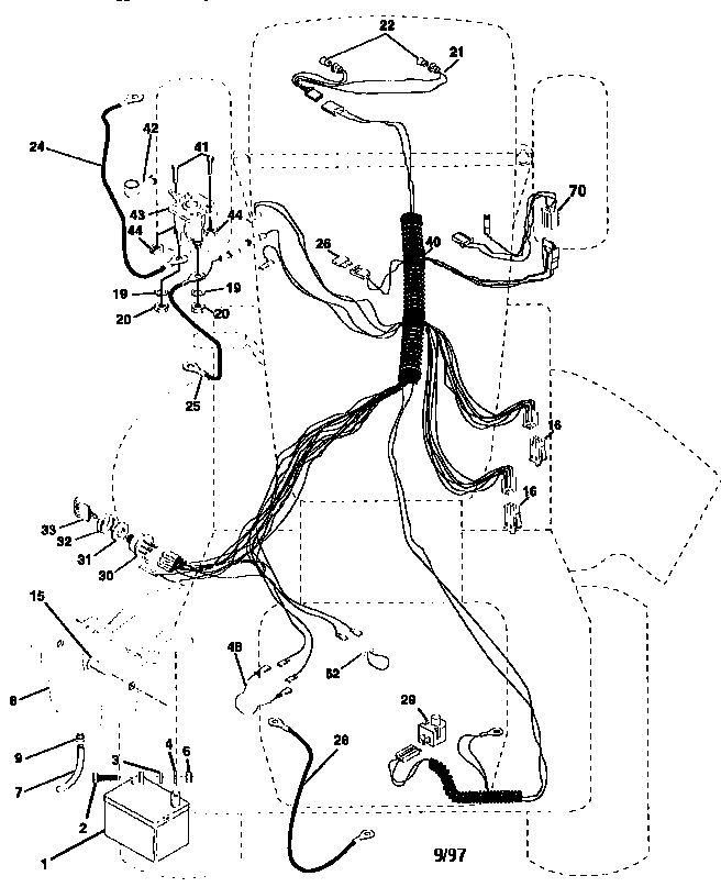 Craftsman 917258452 electrical diagram