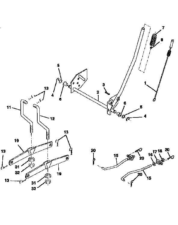 Craftsman 917258452 lift diagram