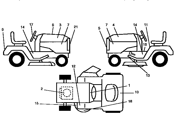 Craftsman 917258452 decals diagram