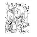 Kenmore 11076512693 cabinet diagram