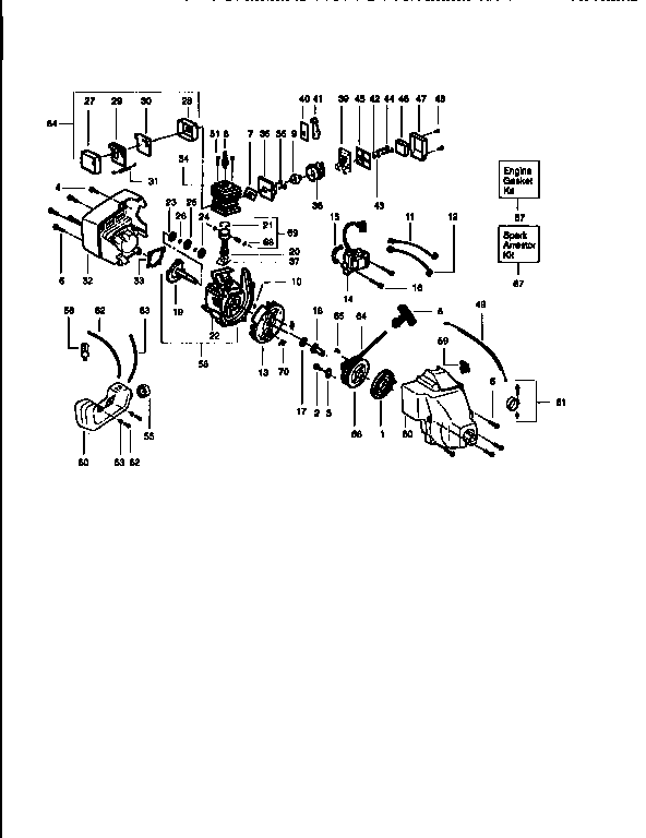 Craftsman 358798561 engine diagram