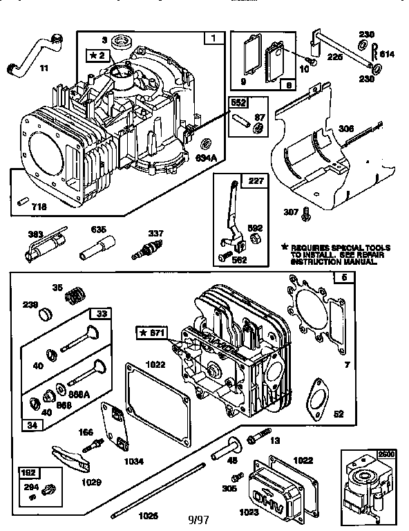Craftsman 917259830 cylinder assembly diagram