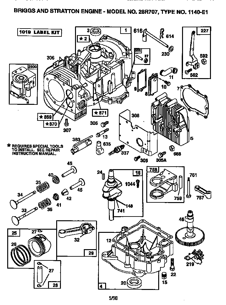 Craftsman 917258103 cylinder assembly diagram