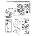 Craftsman 917270450 carburetor and air cleaner assembly diagram