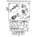 Craftsman 917270450 motor and drive starter and gasket set diagram