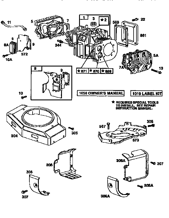 Craftsman 917258570 cylinder assembly diagram