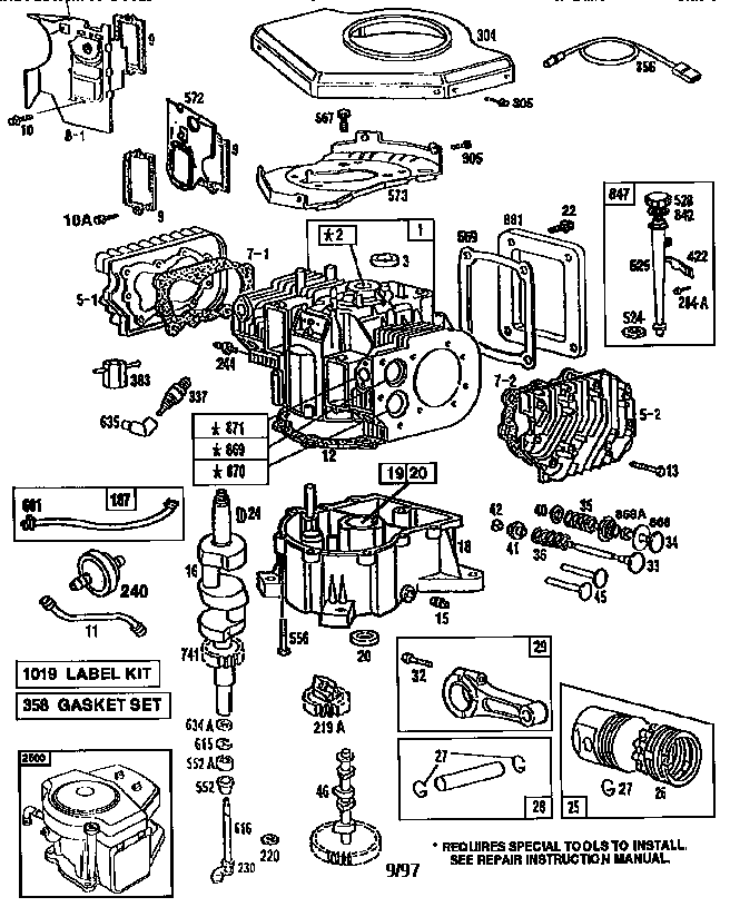 Craftsman 917251472 cylinder assembly diagram