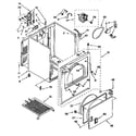Kenmore 11066822691 cabinet diagram