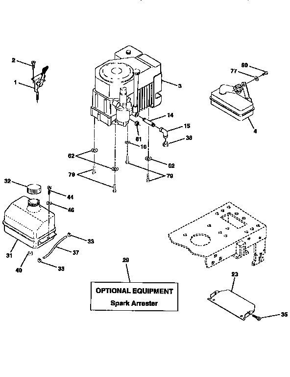 Craftsman 917259546 engine diagram