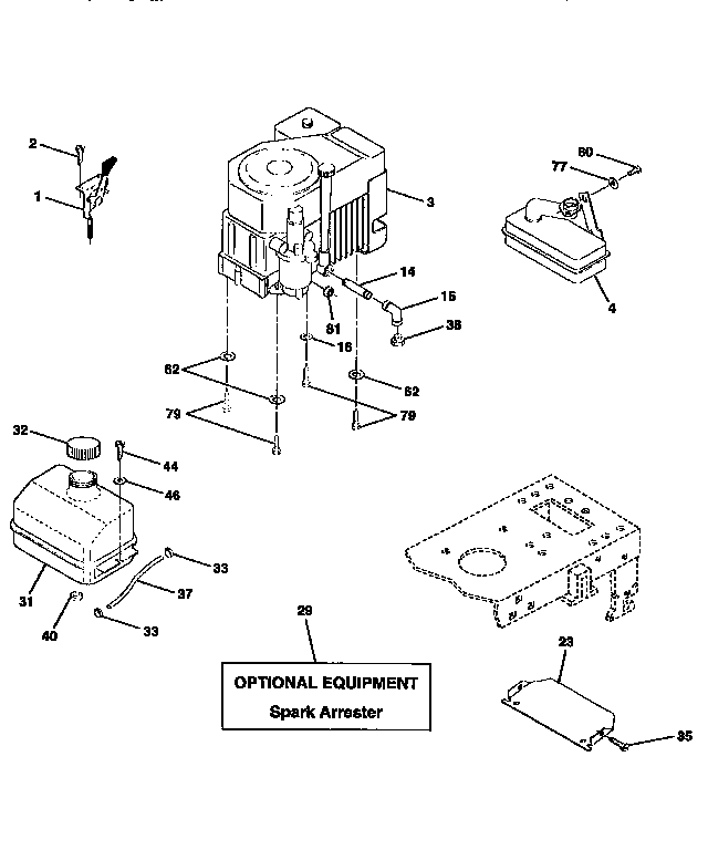 Craftsman 917259556 engine diagram