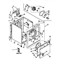 Kenmore 11066854690 cabinet diagram