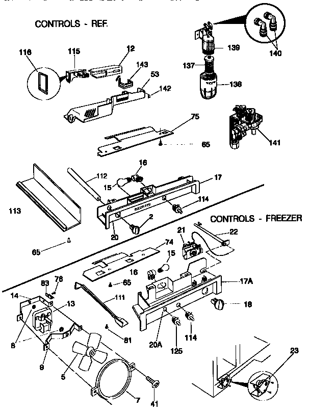 Kenmore 25357685791 control diagram