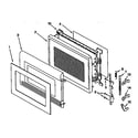 Whirlpool MT9114SFB0 door diagram