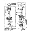 Kenmore 66515751790 pump and motor diagram