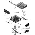 Kenmore 66515751790 dishracks diagram