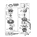 Kenmore 66516798790 pump and motor diagram