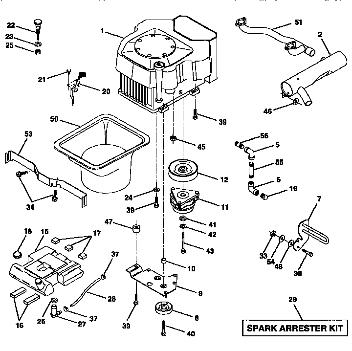 Craftsman 917258902 engine diagram