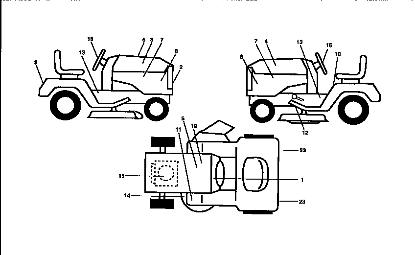 Craftsman 917258902 decals diagram
