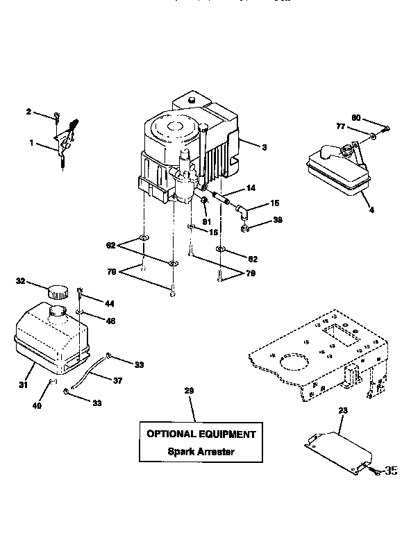 Craftsman 917259545 engine diagram