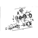 Briggs & Stratton 422437-0721-01 starter motor group diagram