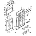 Kenmore 25368842790 doors diagram